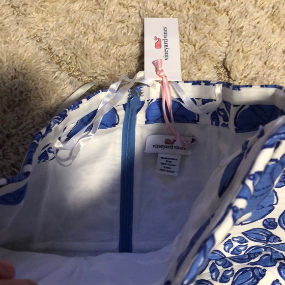 Vineyard Vines shell tile print dress dress 🐚 - Picture 4 of 7